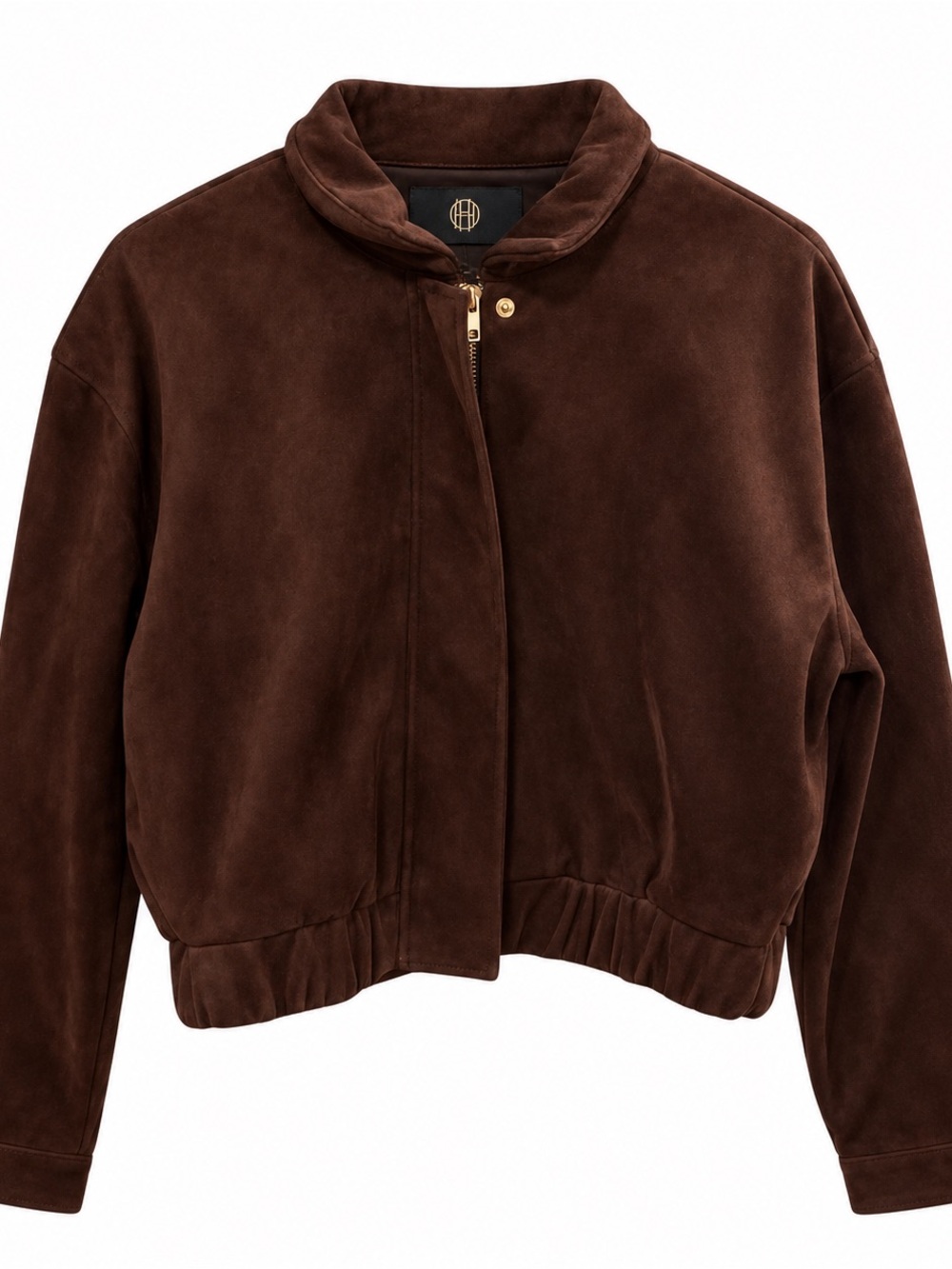 House of Harlow 1960 Brown Suede Bomber Jacket | Size Small | NWT